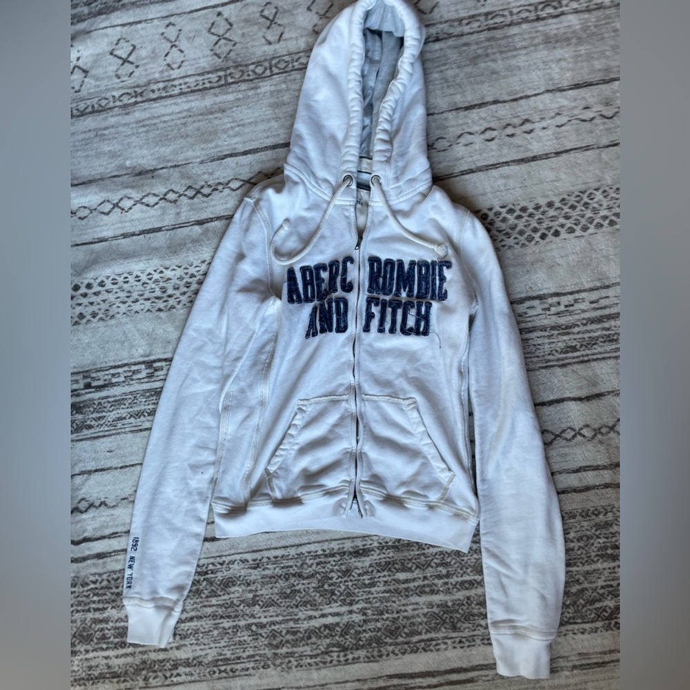 Abercrombie & Fitch Y2K Zip Up Hoodie